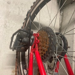 値下げしましたブリヂストン20インチ自転車の画像