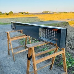 2トン　車　四トン車用ステンレスリヤバンパーの画像