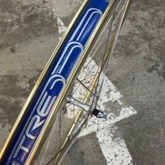 ［自転車専門店］USEDパーツ☆トラック完組ホイール（前輪）・DURA-ACEハブの画像