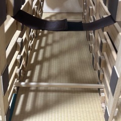 折りたたみすのこベッド　シングルサイズ　ニトリの画像