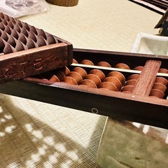 そろばん　木製　２個セットの画像