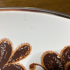 ホーロー  丸皿の画像