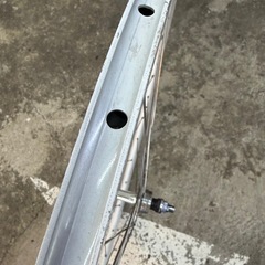 ［自転車専門店］USEDパーツ☆トラック完組ホイール（後輪）・DURA-ACEハブの画像