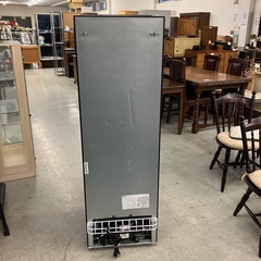 A2511-142 IRIS OHYAMA 2ドア冷蔵庫 IRSE-16A-Ｂ 2022年製 ブラック 162L 動作確認済み パッキン破損 キズ汚れ有りの画像