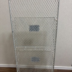 アンティーク調　書類ラックの画像