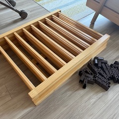 ベビーサークル ナチュラル 北欧風の画像