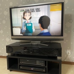 世界の亀山モデル　AQUOS   40型とAQUOSテレビ台セットの画像