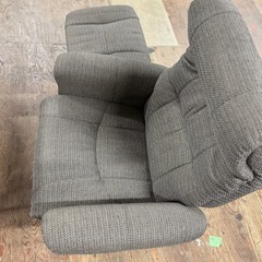 A1731🌟配送♻️設置🉑‼️ NITORI ニトリ パーソナルチェア オットマン付き🌟の画像