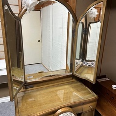 三面鏡　鏡台
の画像