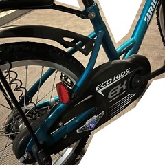 子供用自転車　ブリヂストン　18インチ　グリーン系の画像