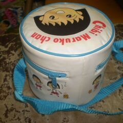 ちびまる子ちゃん　弁当箱　使用感汚れありの画像