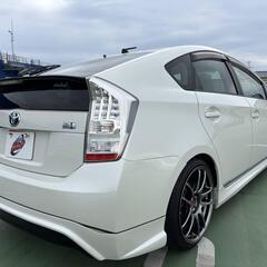 神奈川【自社ローン】保証人無可★全国対応★プリウス【S】車検2年付/WORK18インチAW/Bluetooth/サンルーフ/カロッツェリアナビ/TEIN/車高調/クルコン/バックカメラ/ETCの画像