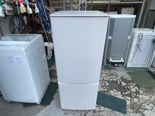 【リサイクルサービス八光】2025年製　三菱電機　冷蔵庫 Pシリーズ マットホワイト MR-P15K-W　146L