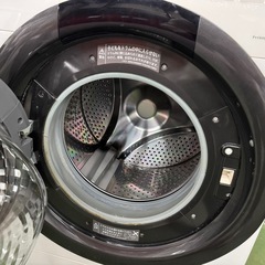 東京308 送料設置無料　日立　ドラム式洗濯機　11㌔　乾燥機能付き 22年製の画像