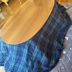 無印良品こたつ布団 楕円形180 x 237 cmの画像