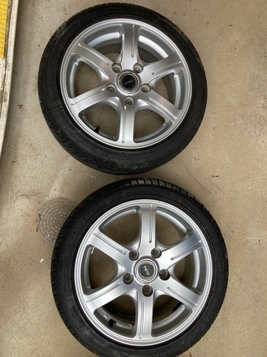 タイヤ　15インチ　走行500キロ　
トレーラー