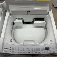 J3184　【リユースのサカイ柏店】　HITACHI 日立　8.0kg洗濯機　乾燥機能付き4.5kg　　BW-DV80G　2022年製 動作確認　クリーニング済み　参考価格:　195,800円　の画像