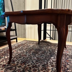 アンティーク　ローテーブルの画像