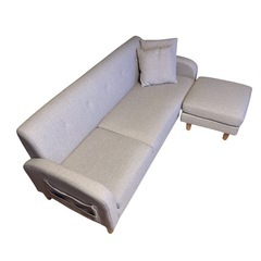 3人がけL字ソファの画像