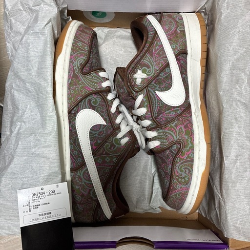 NIKE SBペイズリーダンク　28cm
