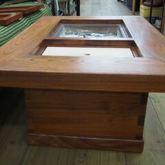  総欅　欅　けやき　欅作り  囲炉裏テーブル   エキスパート藤沢辻堂店の画像