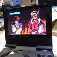 ＴＯＳＨＩＢＡ　ポータブルＤＶＤプレーヤーの画像