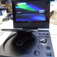 ＴＯＳＨＩＢＡ　ポータブルＤＶＤプレーヤーの画像