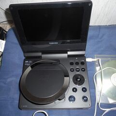 ＴＯＳＨＩＢＡ　ポータブルＤＶＤプレーヤーの画像