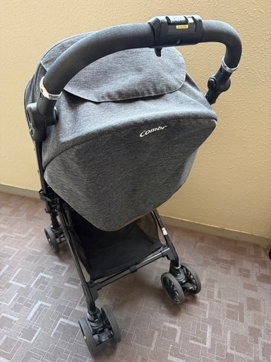コンビ AB型ベビーカー スゴカルα 純正レインカバー付き