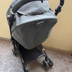 コンビ AB型ベビーカー スゴカルα 純正レインカバー付きの画像