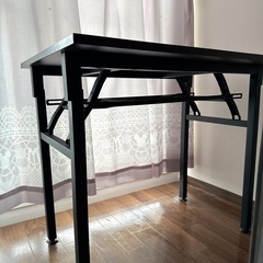 折りたたみ机(ぶらうブラウン) の画像