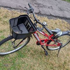 お話中　自転車　24インチ　男の子の画像