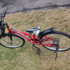 お話中　自転車　24インチ　男の子の画像