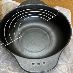 天ぷら鍋　クッキングヒーター用　新品
の画像