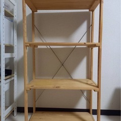 お話し中　収納棚の画像