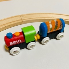 BRIO ブリオ マイファースト ビギナーセット 鉄道玩具 木製レール 電車 おもちゃの画像