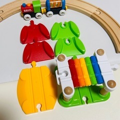 BRIO ブリオ マイファースト ビギナーセット 鉄道玩具 木製レール 電車 おもちゃの画像