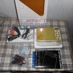 新品未使用　コンパクトＤＶＤプレーヤーの画像