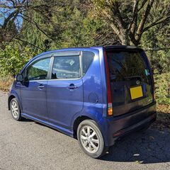 4WDターボ! ダイハツ ムーブ カスタム CBA-L185S 快走 ターボ・オルタネータ・acコンプレッサ交換済み 4ATの画像