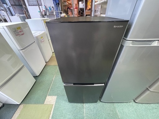 【リサイクルサービス八光】2022年製　SHARP シャープ　冷蔵庫 グレー系 SJ-D15H-H [152L /2ドア /つけかえどっちもドア]