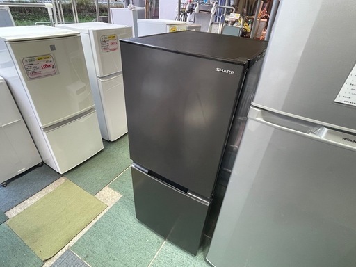 【リサイクルサービス八光】2022年製　SHARP シャープ　冷蔵庫 グレー系 SJ-D15H-H [152L /2ドア /つけかえどっちもドア]