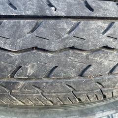 軽トラ用　タイヤホイールセットの画像