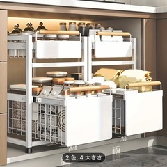 状態良好)キッチン収納の画像