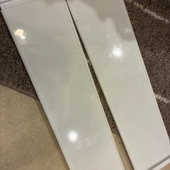 山崎実業(Yamazaki) 伸縮 キッチン 引き出し 中 ラック ワイド ホワイト2本の画像