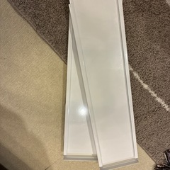 山崎実業(Yamazaki) 伸縮 キッチン 引き出し 中 ラック ワイド ホワイト2本の画像