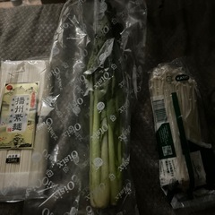 値下げ！野菜、高級素麺セットの画像