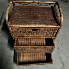 木製の収納ケース　小の画像