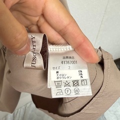 JUSGLITTY ワンピース（スリップ付き） の画像