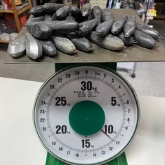 未使用含む中古品 船釣り用 シンカー オモリ 鉛 まとめて およそ11.0Kg 70号〜200号 片カン 両カン 胴付 流星 他 ③の画像