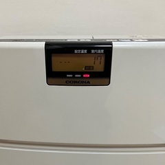 CORONA 石油ファンヒーター FH-EX5711BY-W キャスター付きの画像